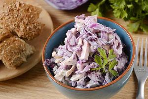 Салат из краснокочанной капусты — подборка лучших рецептов